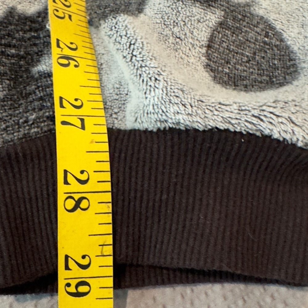 Disney Mickey Mouse Lounge Joggers Women's M Gray Cozy Fleece Pajama Pants - Picture 5 of 7